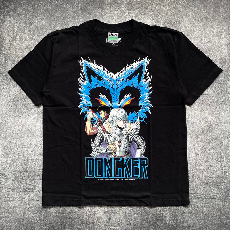 Gnobmel Tshirt DONGKER x SACKHEAD BLACK Official Merchandise