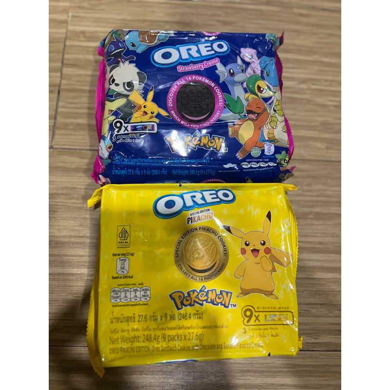 

oreo spesial Edition Pikachu Original singapore