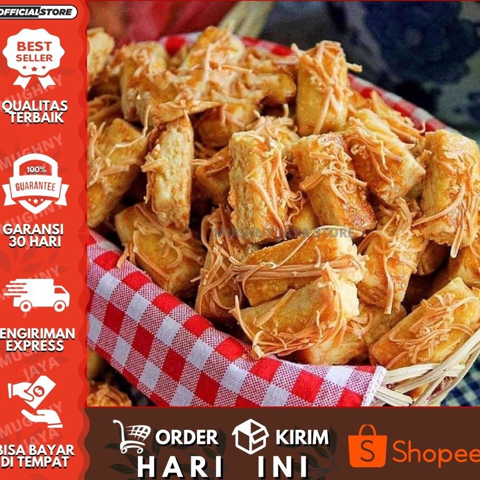 

WWK662 Terlaris Kue Kering kastengel keju edam Kue Kastangel Isi 25 gram 14 Kg Per Toples Paket Murah kue cemilan keluarga kue lebaran homemade