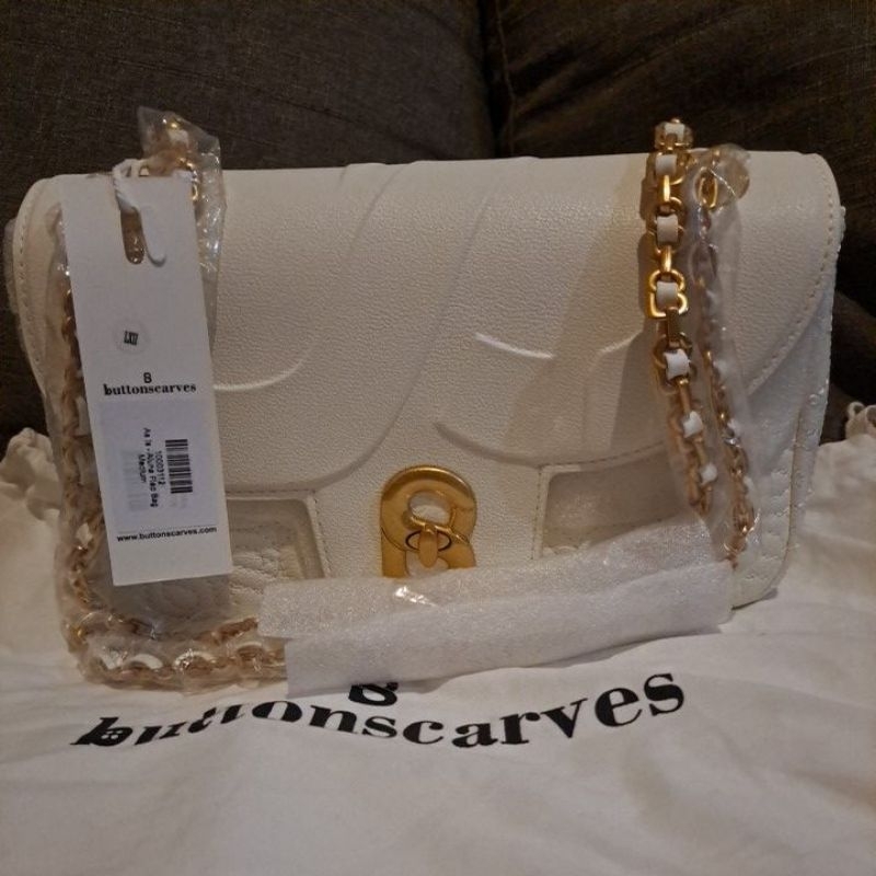 buttonscarves aluna flap bag medium