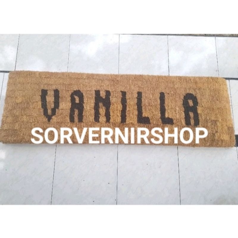 KESET SERABUT KELAPA CUSTOM TULISAN NAMA