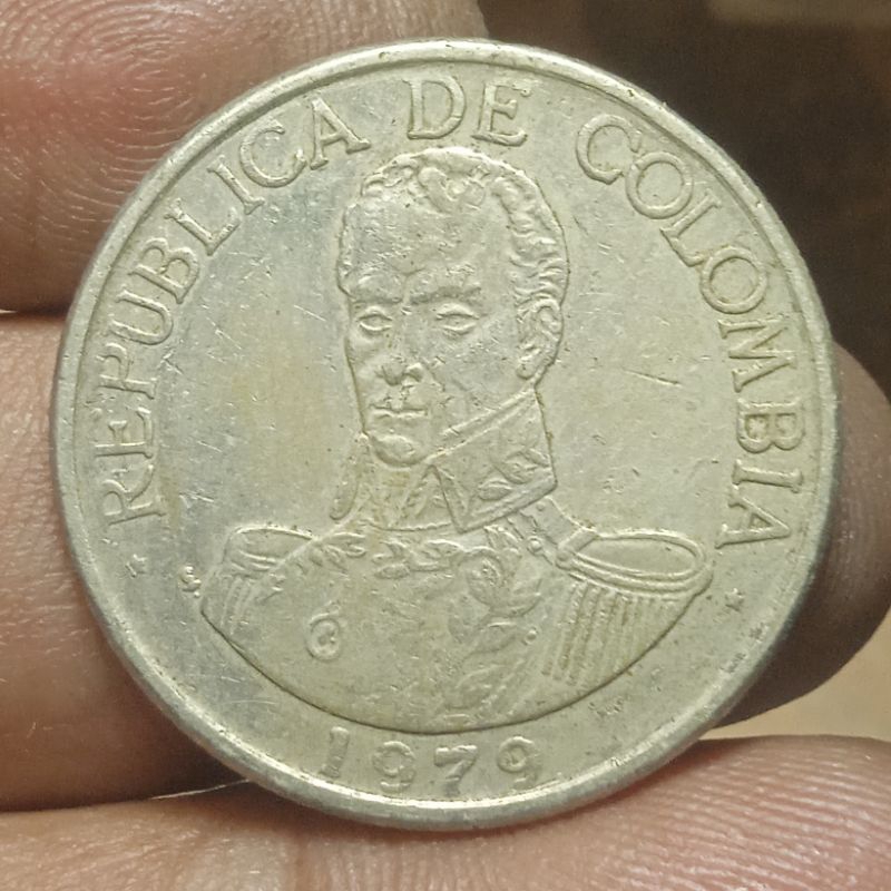 coin Colombia 1 Peso