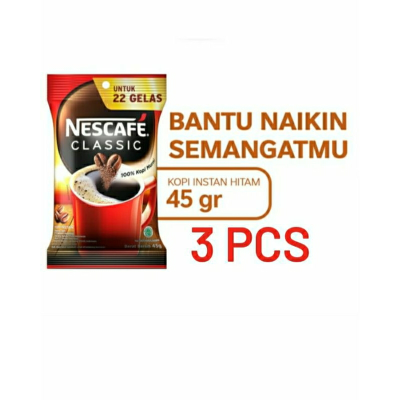 

Nescafe classic 45g ( 3pcs )