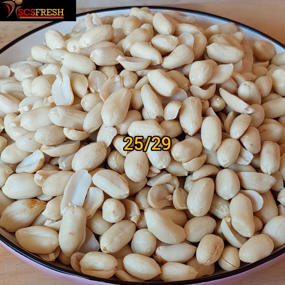 

FMB689 Star 66 Kacang Tanah Kupas Kacang Kupas Super ukuran JUMBOBESARKECIL 1 KG