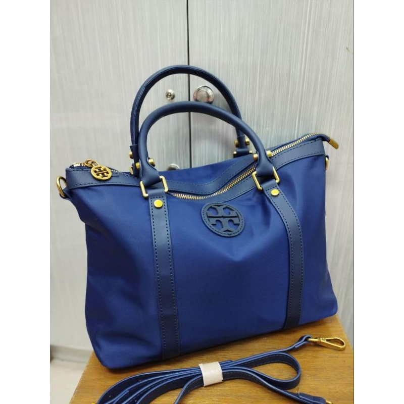 Tas Kerja Wanita Elegan Import Bermerk Tenteng Selempang Bahu ibu2 Emak2 Polos Elegan Bahan Nylon An