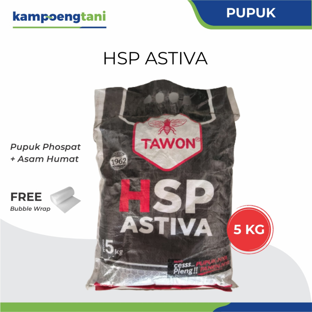 Kampoeng Tani - Pupuk HSP Astiva Tawon 5 kg Phospat Asam Humat