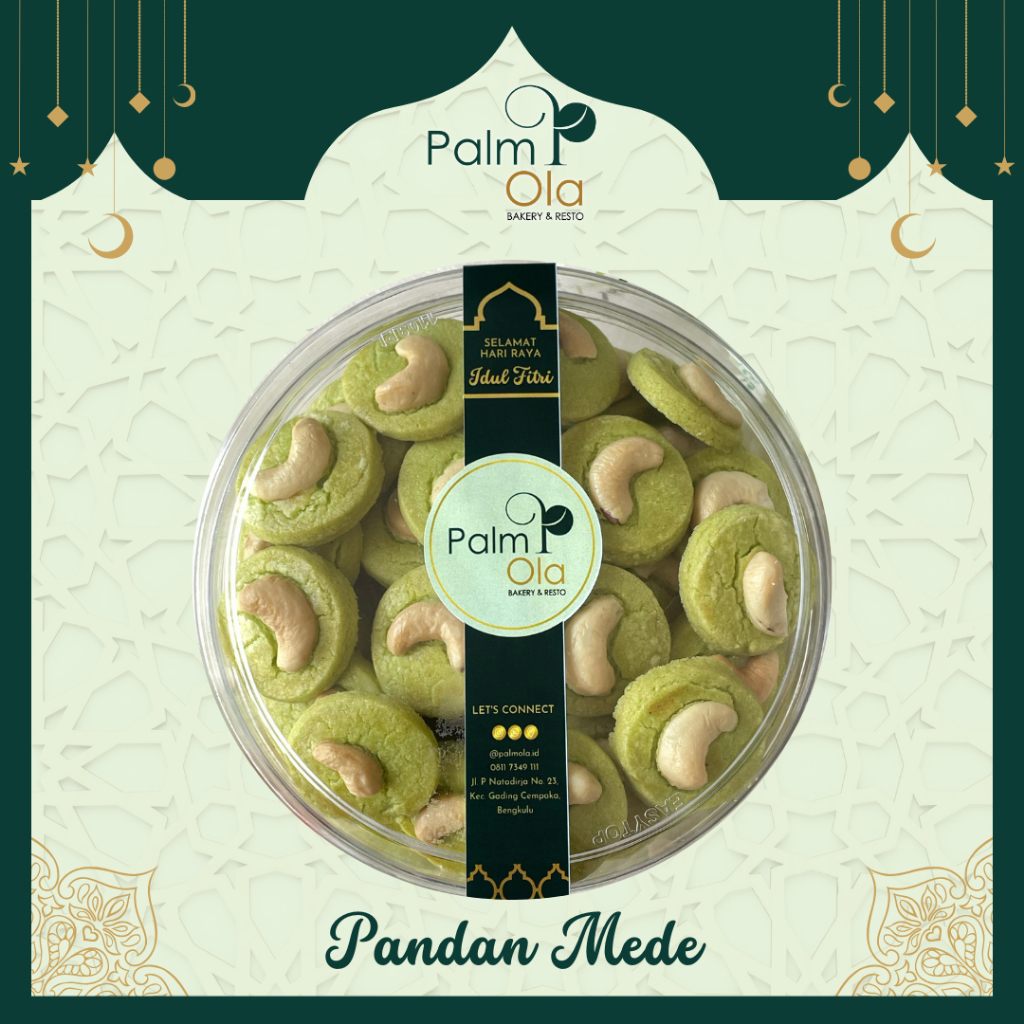 

Kue Kering Pandan Mede Palm Ola