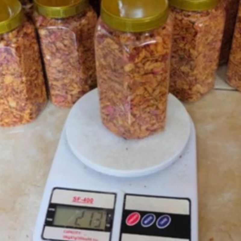 

Bawang Goreng premium Grade B TANPA CAMPURAN TEPUNG 200 GR
