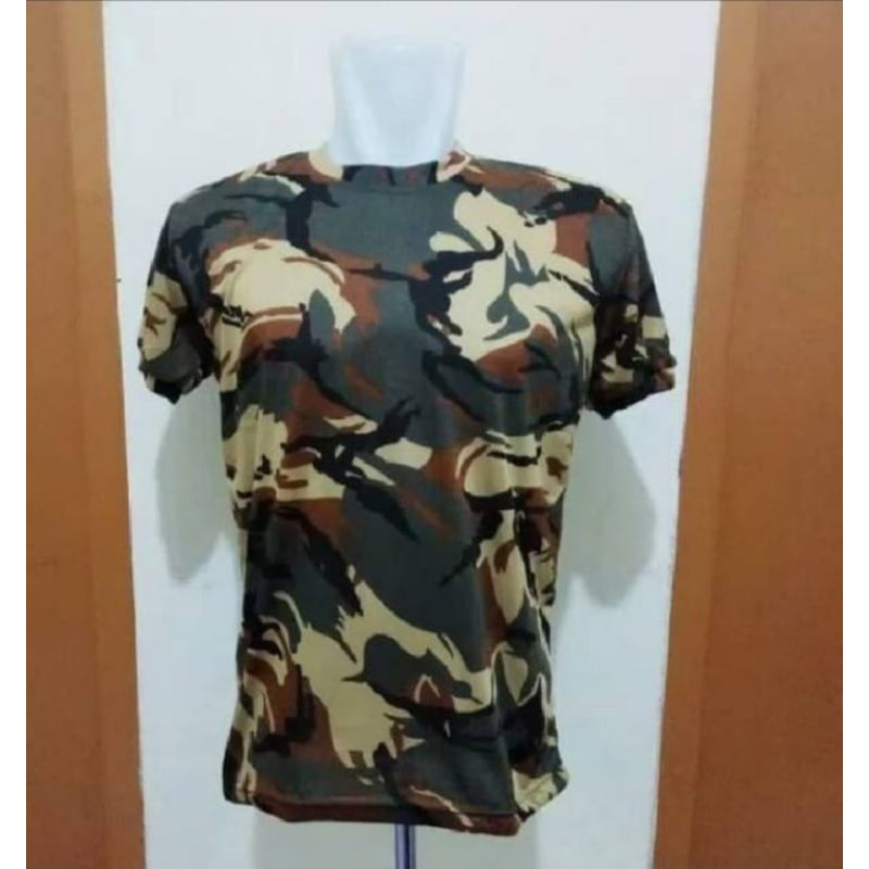 Kaos Loreng Pendek Libanon  /Kerah pendek