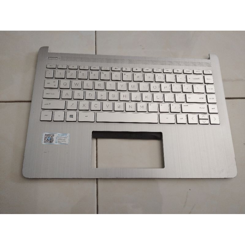 casing case bagian keyboard upper atas palmrest hp 14s FQ DQ