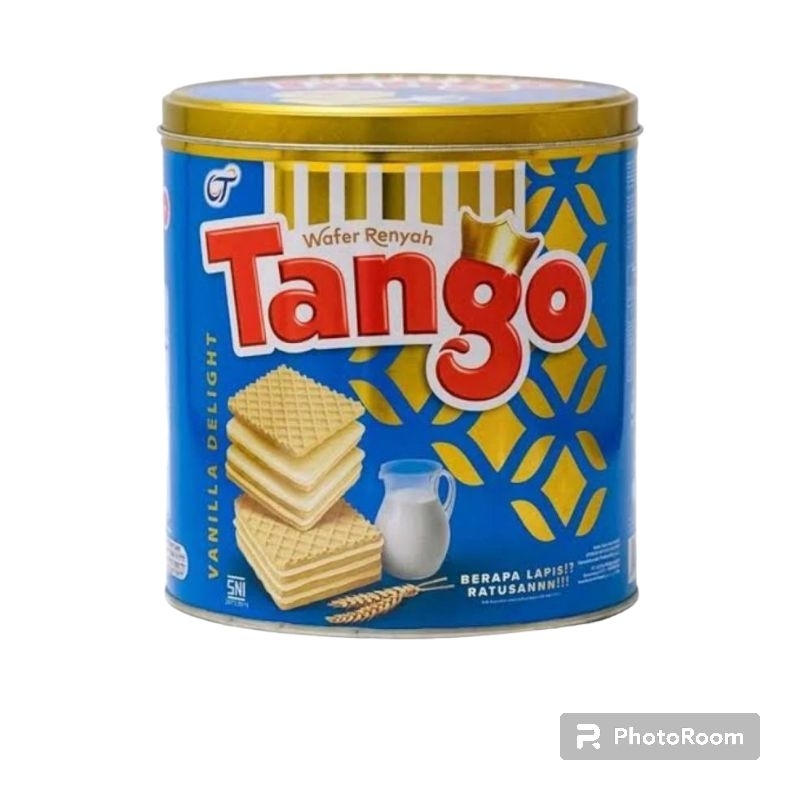 

Tango wafer kaleng 270 gram VANILLA