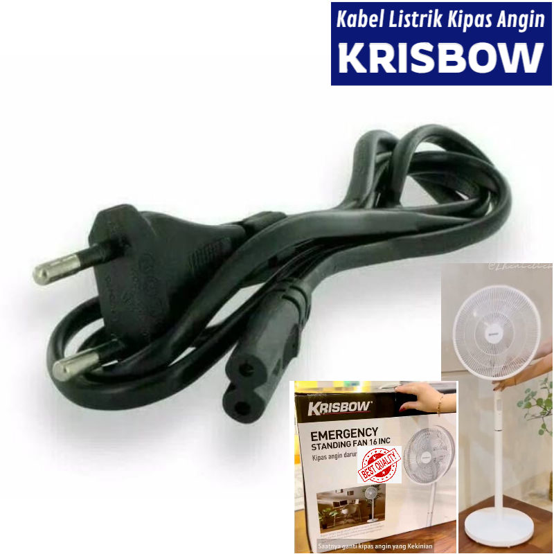 Kabel Adaptor Charger Kipas Angin 16 Inci Krisbow Ace Hardware Adapter