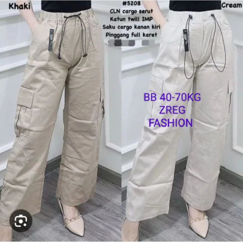 ZR CELANA KULOT CARGO TWILL PREMIUM