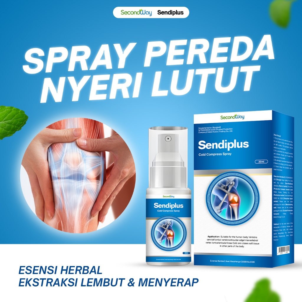 Sendiplus Spray Pereda nyeri sendi Nyeri lutut semprotan pereda nyeri sendi Nyeri leher