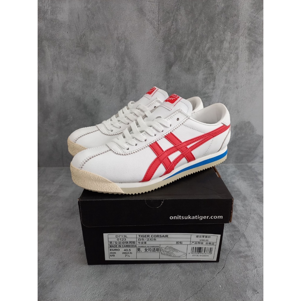 Onitsuka Tiger Corsair White Red