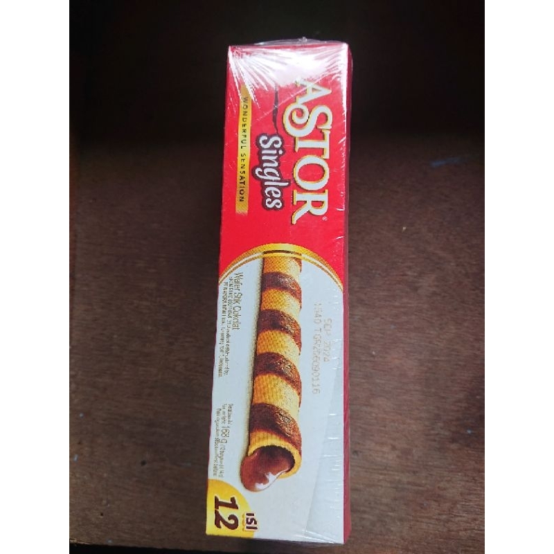 

ASTOR SINGLES COKLAT ISI 20+1