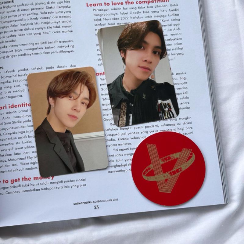 PHOTOCARD HENDERY WAYV AWAKEN THE WORLD