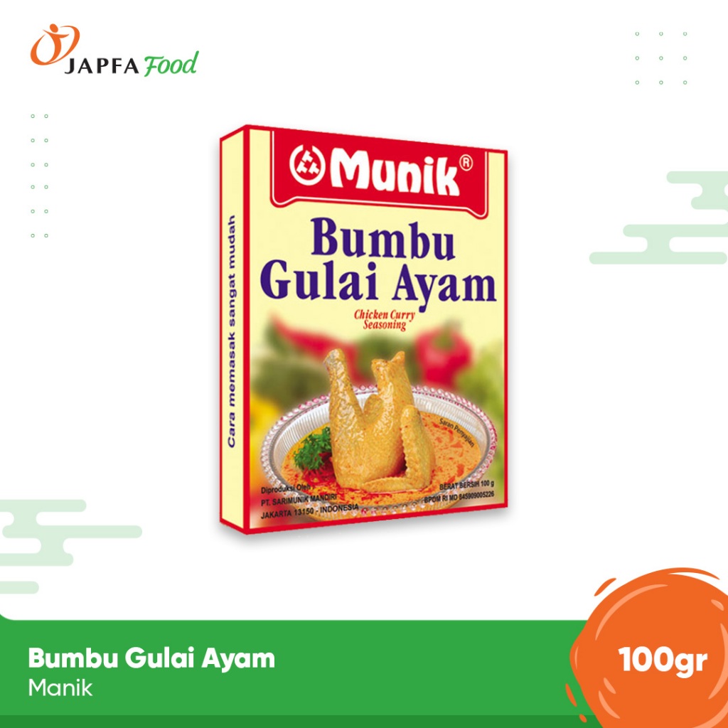 

Munik Bumbu Instant Gulai Ayam 100gr