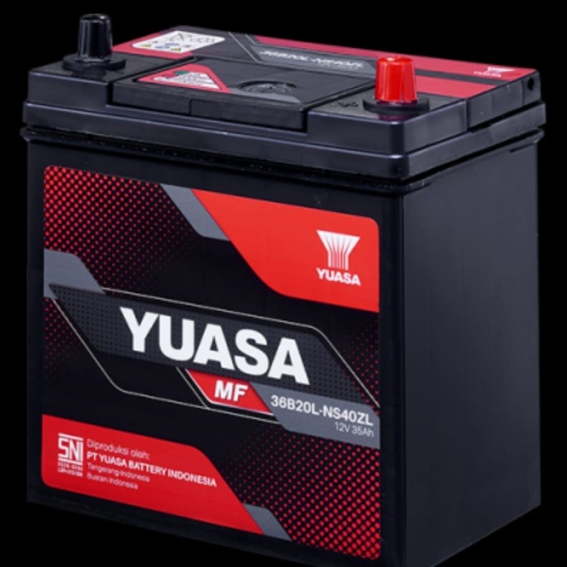 Aki mobil kering Yuasa NS 40ZL 12V 35Ah