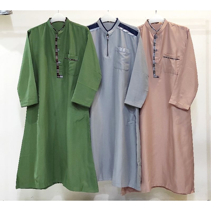 gamis jubah anak laki-laki usia 10tahun-14tahun