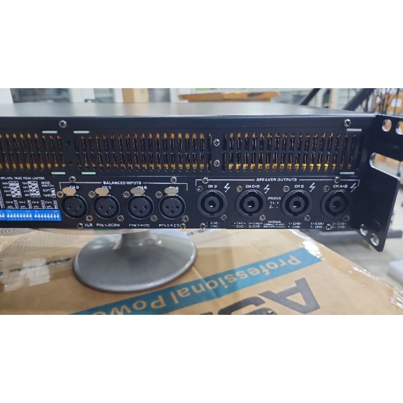 (PETI KAYU) power amplifier labgruppen fp10000q / fp10000 / fp 10000 q / fp 10000q class TD High Grade