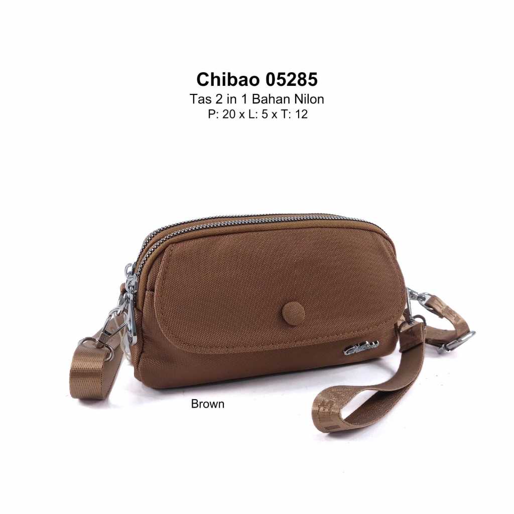 Tas Selempang Import 2in1 Wanita | Tas Bahu Kecil Chibao #CB 05285