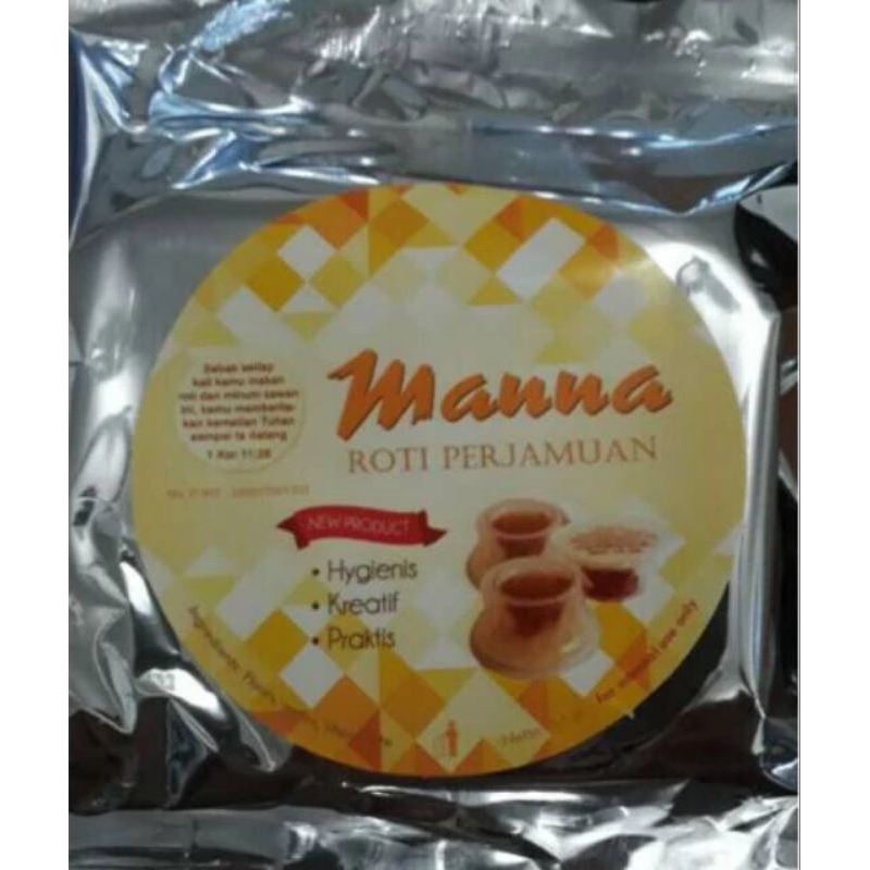 

Roti / Hosti ayat perjamuan merk manna isi 100pcs