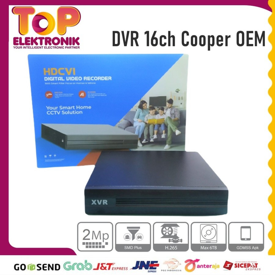 DVR 16ch COOPER OEM GDMSS APk
