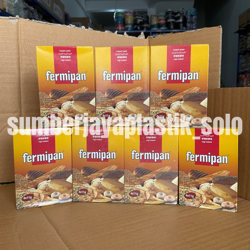 

FERMIPAN 11GR Instant Yeast Ragi Instan Bahan Roti Pengembang Adonan