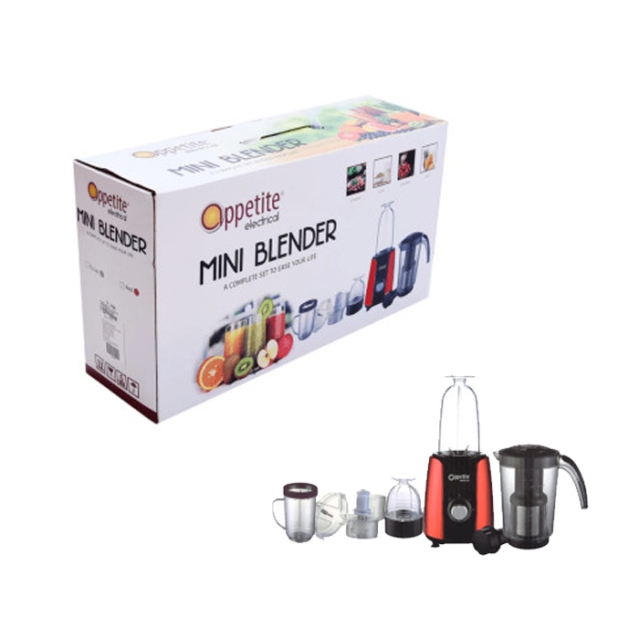 Appetite Blender Set Nova 6 Pcs Mini Blender