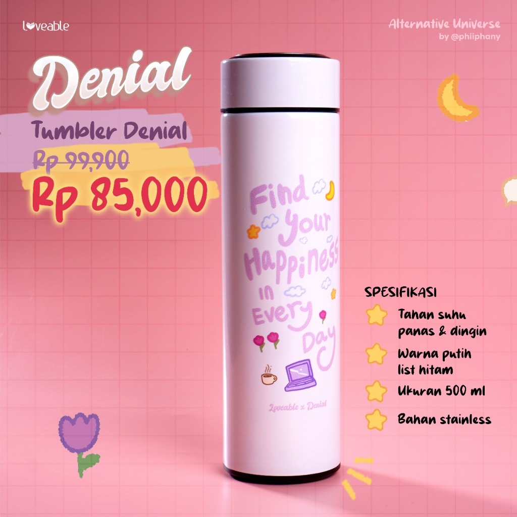 MERCHANDISE NOVEL DENIAL - Sabrinaanrr - Loveable