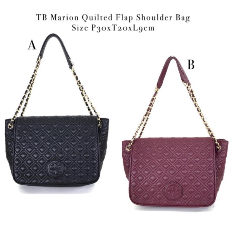 Tory Burch Marion Quilted Flap Shoulder Bag