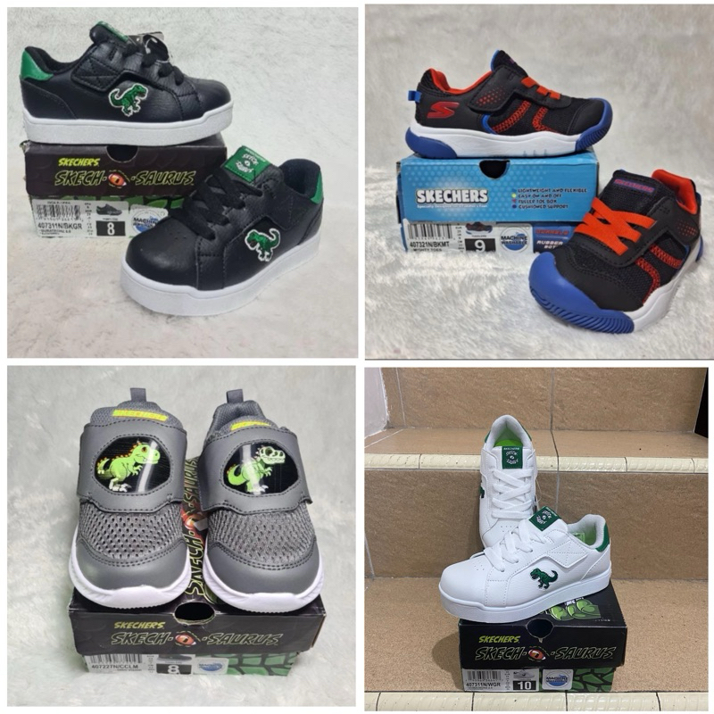 Skechers Sale PART 8 Baby Boys - Sepatu Skechers Baby Boys Anak Bayi Laki Skechers Kids (Original PT