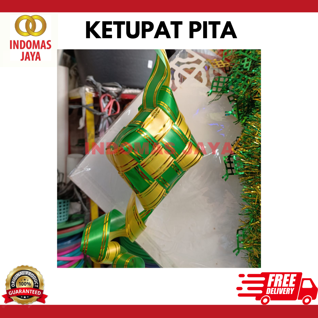 

Ketupat Pita/ Hiasan Lebaran - Ketupat Hias Besar