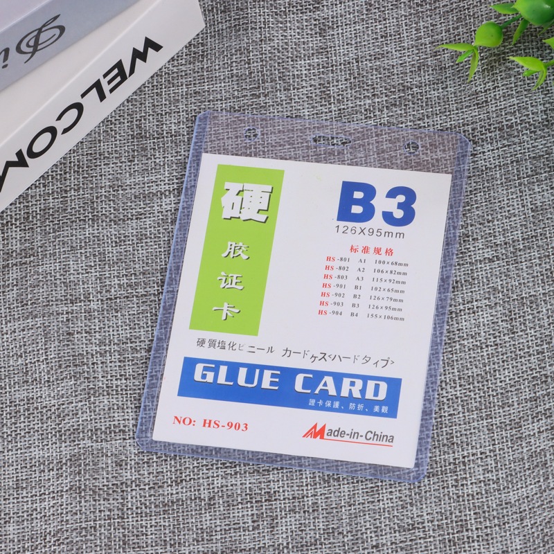 

ID CARD CASE B3/PLA STI KK AR Tuna/Tag Nama TE Paris/Kartu Anak PLA STI 20 Buah