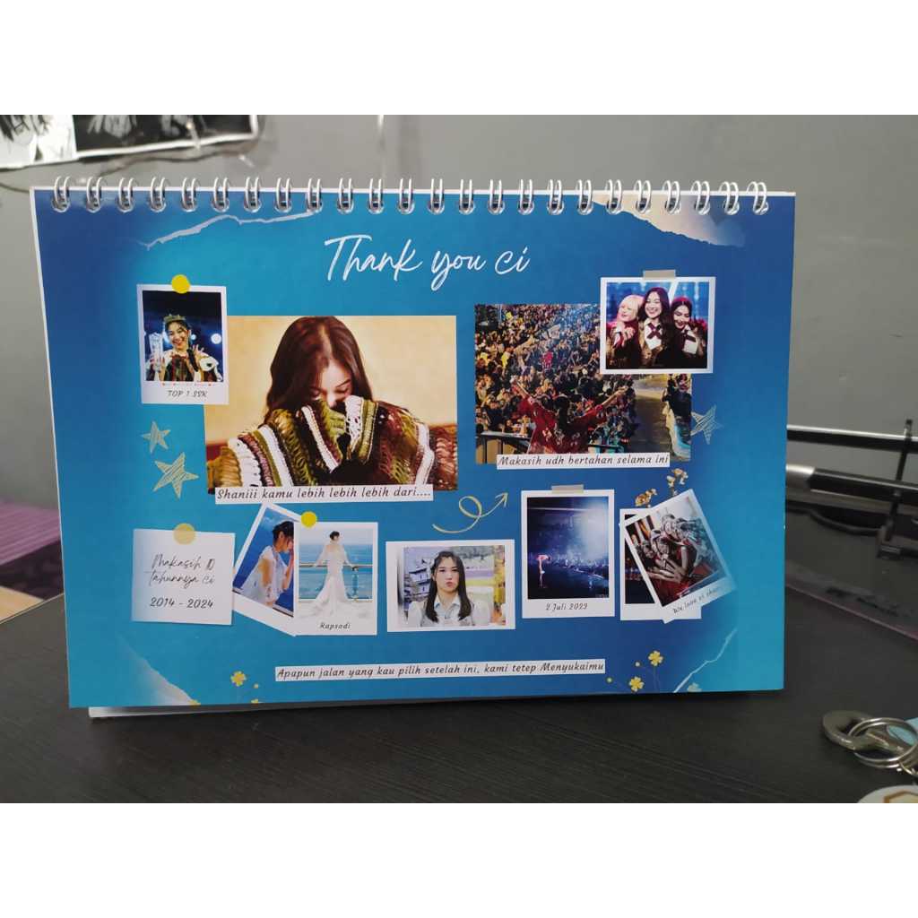 

M.T.A PROJECTS - CALENDER 2024 SPESIAL THANKS FOR SHANI JKT48