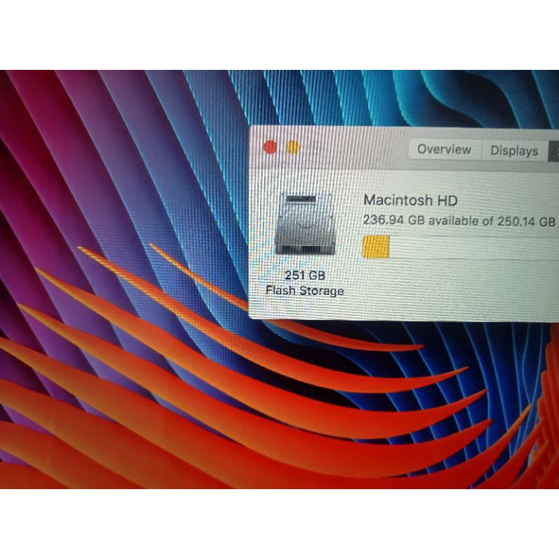 Macbook Pro Retina 13" 2015 Intel Core i5 Ram 8 SSD 256