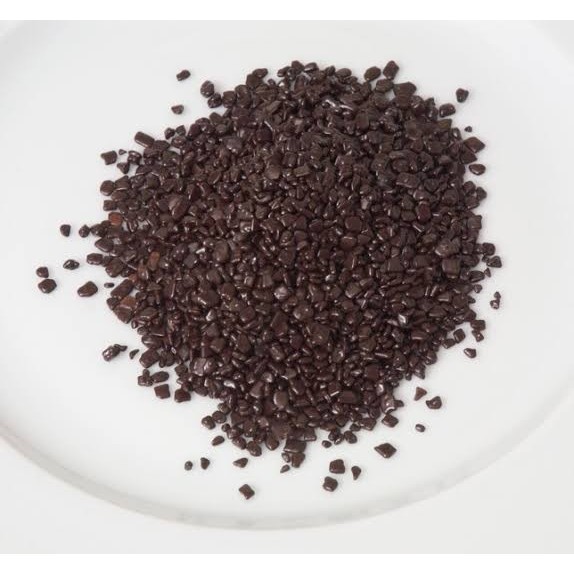 

coklat tabur caribe choco dark flake topping minuman topping cake