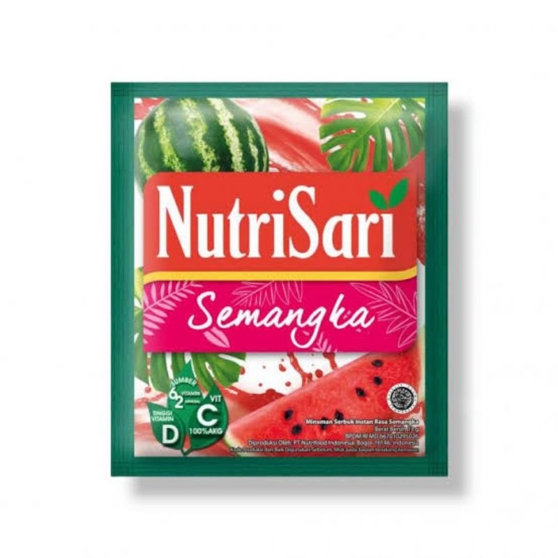 

Nutrisari Semangka Sachet isi 10pcs