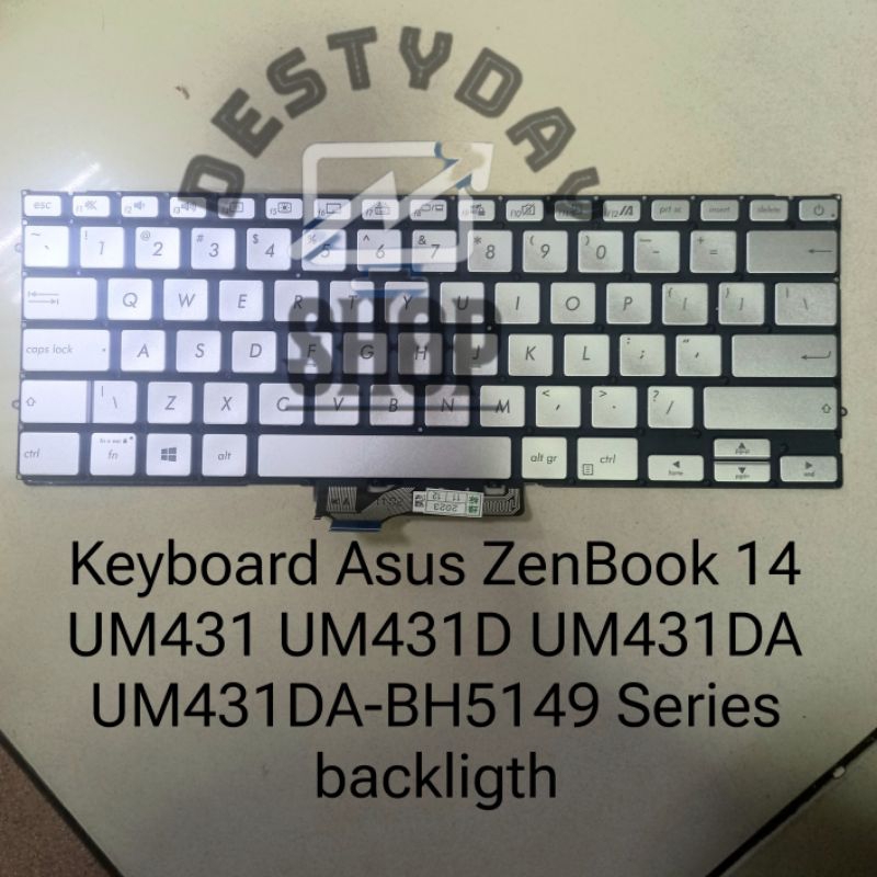 Keyboard Asus ZenBook 14 UM431 UM431D UM431DA UM431DA-BH5149 Series