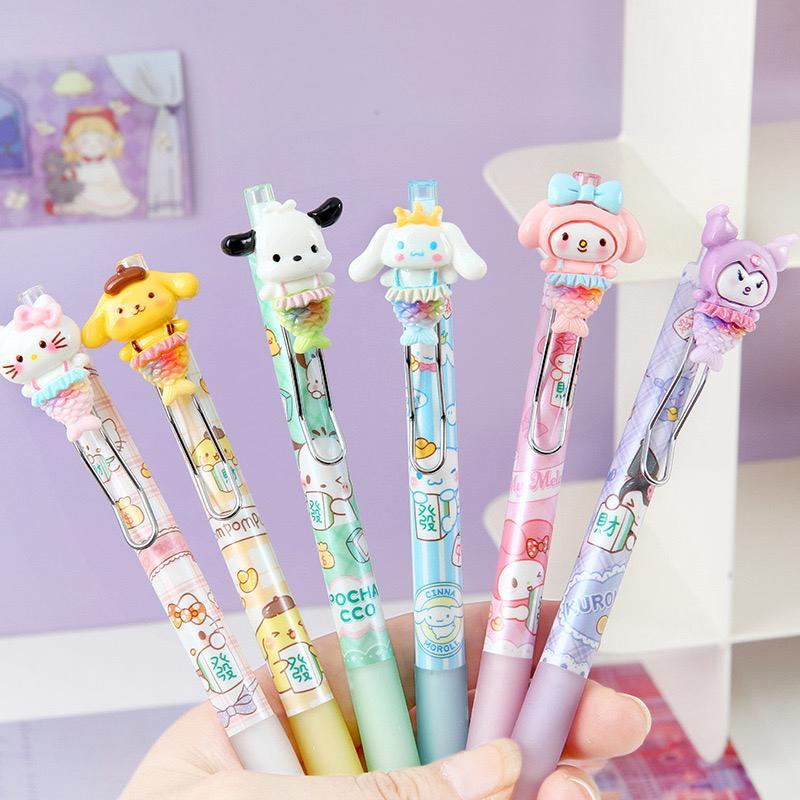 

PULPEN PENA MOTIF MELODY KUROMI CINNAMOROLL MERMAID 3D