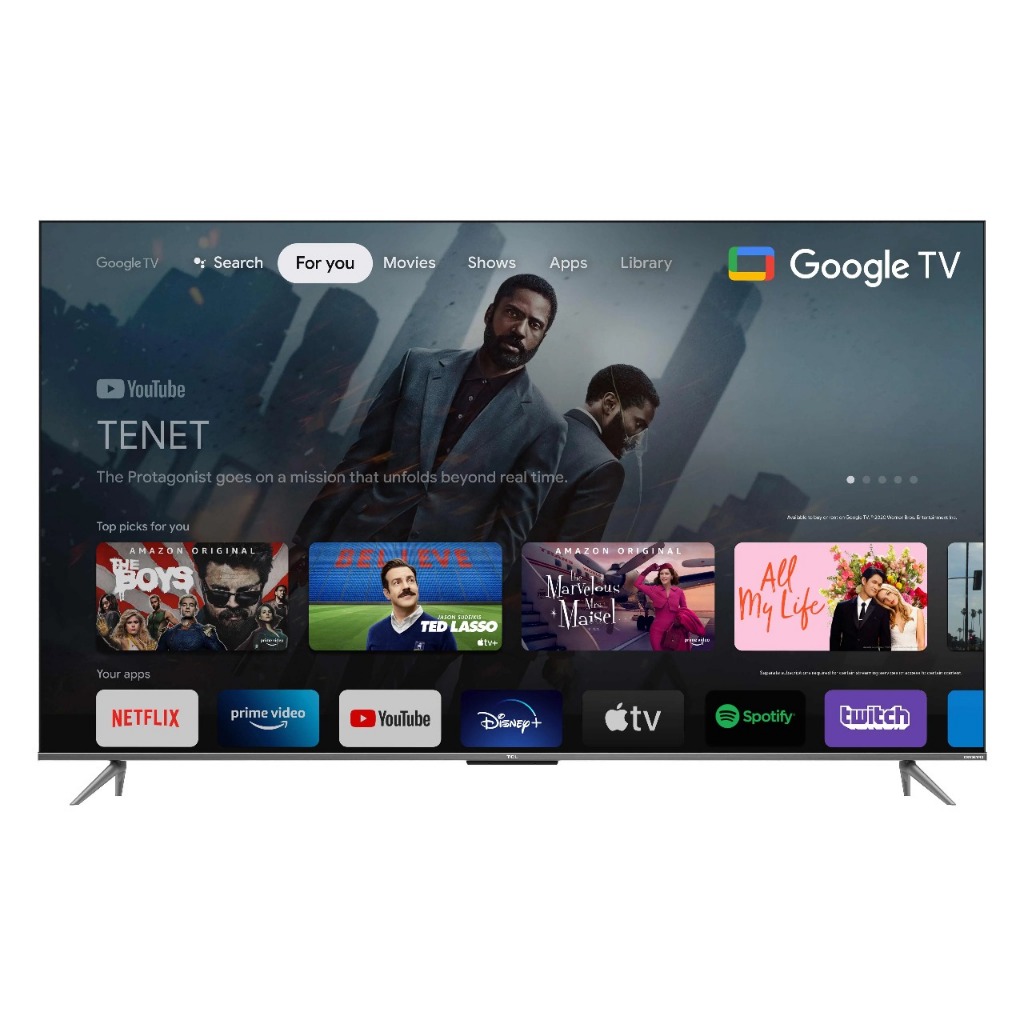 TCL 50A28 - 50 inch Google TV - 4K UHD - HDR 10 - 50A28