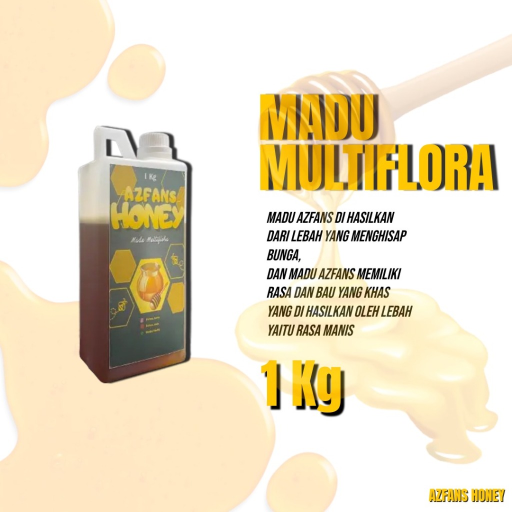 

Madu murni asli multiflora Kemasan 1 kg