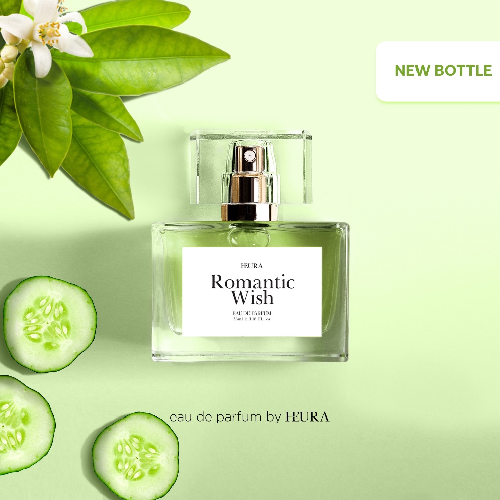 XHS428 TERMURAH Heura Parfum ROMANTIC WISH  Parfum Wanita  Parfum Unisex