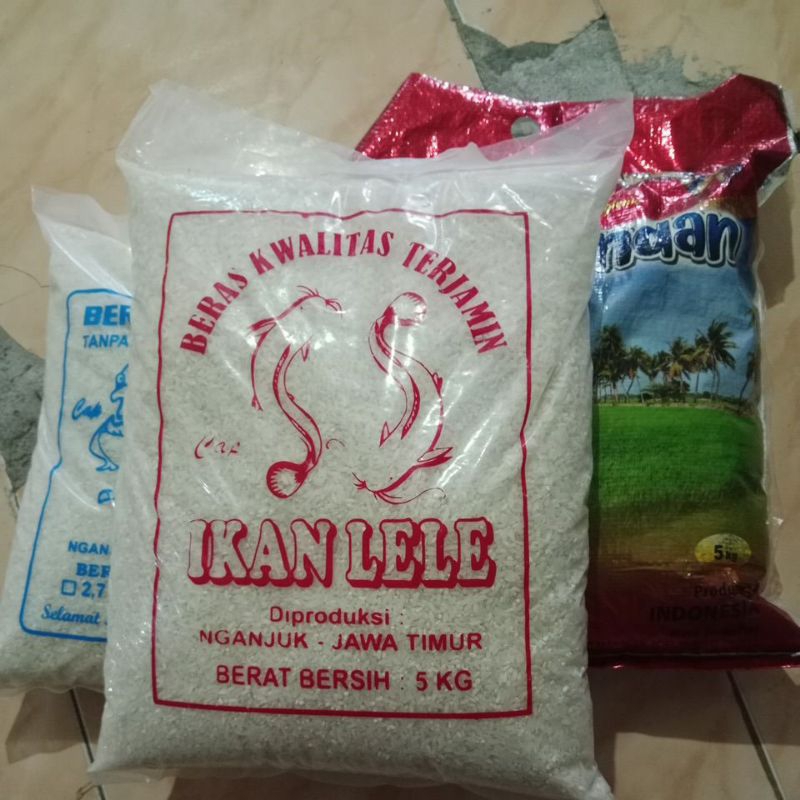 

BERAS SUPER IKAN LELE 5KG/BERASMURAH/pulen