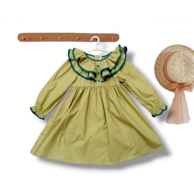 Dress Anak Annabelle Warna Hijau