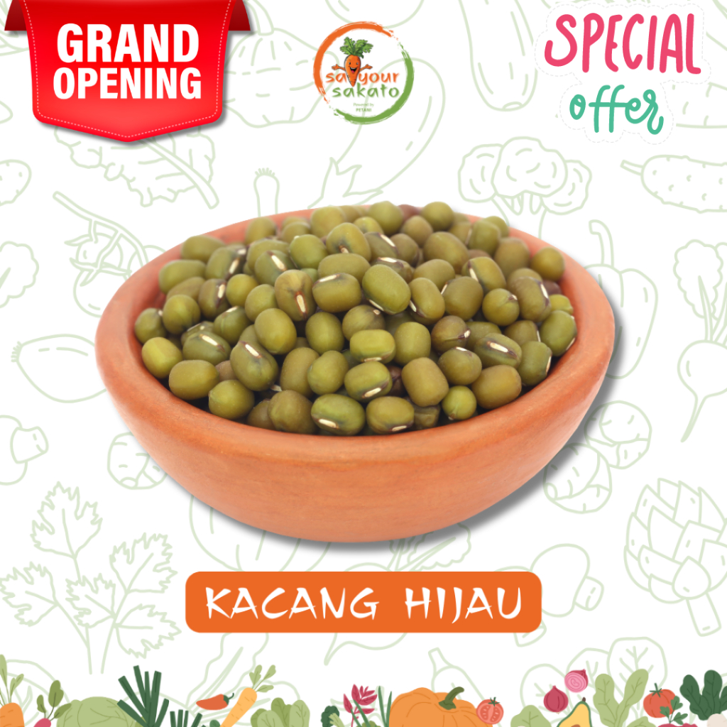 

Kacang Hijau 250gr Saiyour Sakato