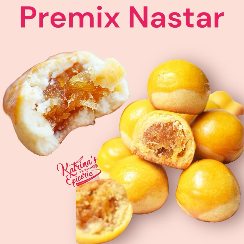 

Tepung Premix Nastar Mix Pineapple Tart 500 Gram Cookies