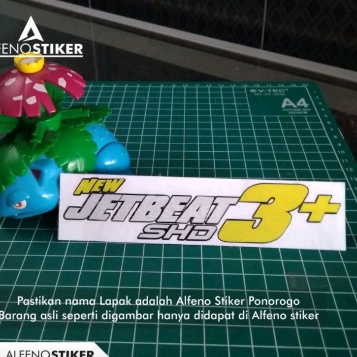 Stiker Jetbeat | Cutting Sticker Matic Beat