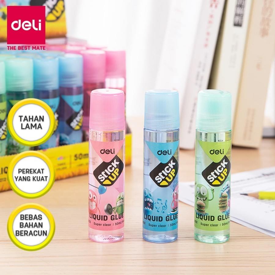 

Deli Liquid Glue 50ml - Lem Cair EA21200